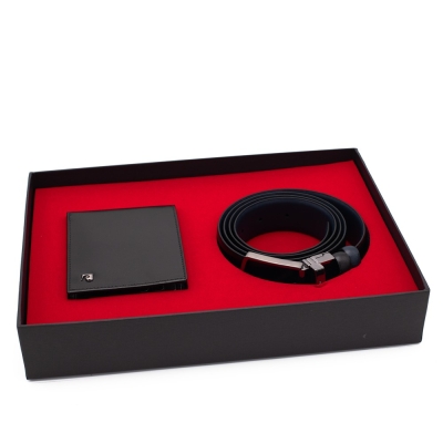 Pierre Cardin Çift Yönlü Deri Kemer & Cüzdan İkili Set PCCİFT01SL-3664F2I - 2