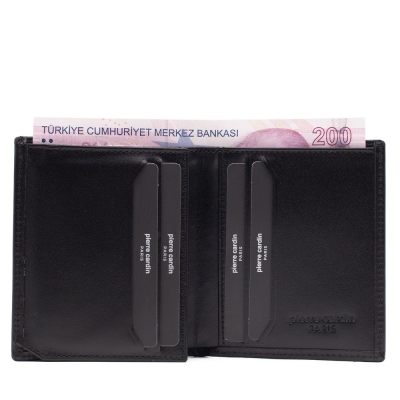 Pierre Cardin Çift Yönlü Deri Kemer & Cüzdan İkili Set PCCİFT04SK-1135A2C - 7