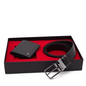 Pierre Cardin Çift Yönlü Deri Kemer & Cüzdan İkili Set PCCİFT04SK-1135A2C - Pierre Cardin