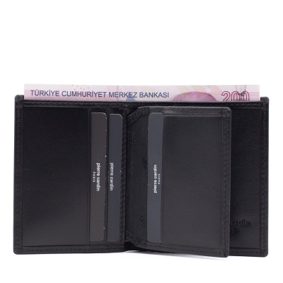 Pierre Cardin Çift Yönlü Deri Kemer & Cüzdan İkili Set PCCİFT04SK-1335A2C - 7