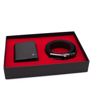 Pierre Cardin Çift Yönlü Deri Kemer & Cüzdan İkili Set PCCİFT04SK-1335A2C - Pierre Cardin (1)
