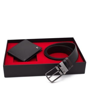 Pierre Cardin Çift Yönlü Deri Kemer & Cüzdan İkili Set PCCİFT04SK-3664F2I - Pierre Cardin