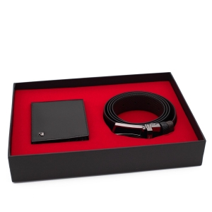 Pierre Cardin Çift Yönlü Deri Kemer & Cüzdan İkili Set PCCİFT04SK-3664F2I - Pierre Cardin (1)