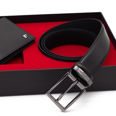 Pierre Cardin Deri Cüzdan & Kemer İkili Set PC2209K-3234A55 - 3