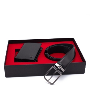 Pierre Cardin Deri Cüzdan & Kemer İkili Set PCANLSZ-1335A2C - Pierre Cardin