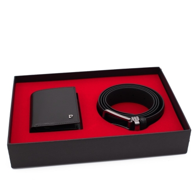 Pierre Cardin Deri Cüzdan & Kemer İkili Set PCANLSZ-1335A2C - 2