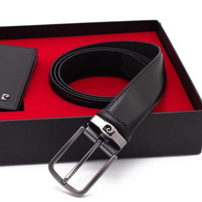 Pierre Cardin Deri Cüzdan & Kemer İkili Set PCANLSZ-2060A55 - 3
