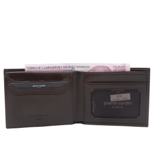 Pierre Cardin Kahve Analin Deri Erkek Cüzdanı 2243D06 - Pierre Cardin (1)