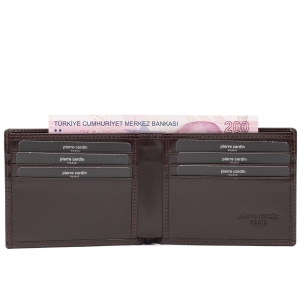 Pierre Cardin Kahve Analin Deri Erkek Cüzdanı 3664K4Y - Pierre Cardin (1)