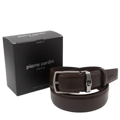 Pierre Cardin Kahve Analin Deri Erkek Kemer PC-ANLD06 - 1