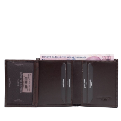 Pierre Cardin Kahve Analin Erkek Cüzdanı 1135K8N - 3