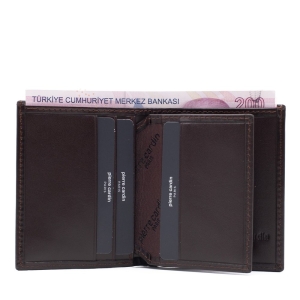 Pierre Cardin Kahve Analin Erkek Cüzdanı 1335K8N - Pierre Cardin (1)