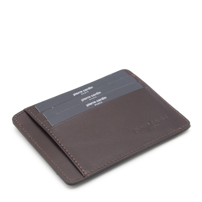 Pierre Cardin Kahve Analin Unisex Deri Kartlık 0422D06 - 3