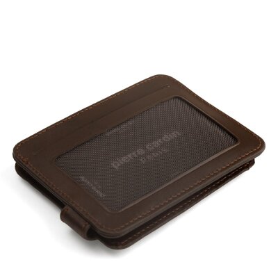 Pierre Cardin Kahve Analin Unisex Deri Kartlık 0777K8N - 3