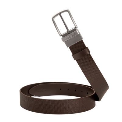 Pierre Cardin Kahve Çift Yönlü Deri Erkek Kemer (En 4 cm) PC-4099L0K - 2