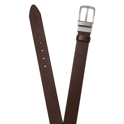 Pierre Cardin Kahve Çift Yönlü Deri Erkek Kemer (En 4 cm) PC-4099L0K - 4