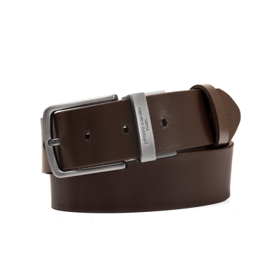 Pierre Cardin Kahve Çift Yönlü Deri Erkek Kemer (En 4 cm) PC-4099L0K - 6