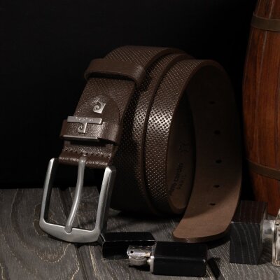 Pierre Cardin Kahve Deri Erkek Kemer PC-2099K2Z - 5