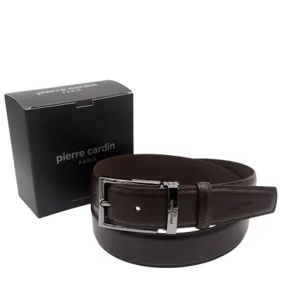 Pierre Cardin Kahve Deri Erkek Kemer PC-2209KD06 - 1
