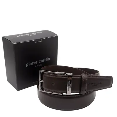 Pierre Cardin Kahve Deri Erkek Kemer PC-2209KD06 - 3