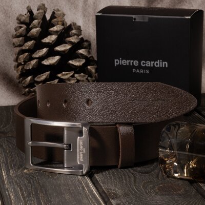 Pierre Cardin Kahve Deri Erkek Kemer PC-3100K6Z - 5