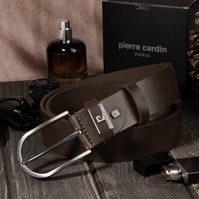 Pierre Cardin Kahve Deri Erkek Kemer PC-MDLK42 - 5