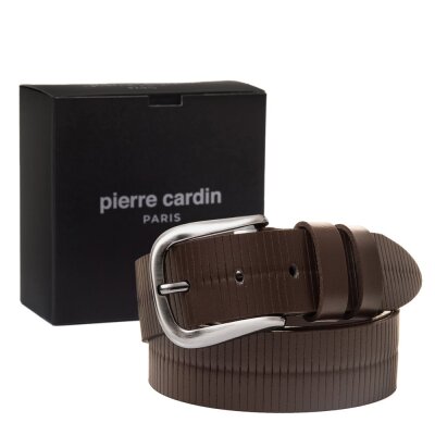 Pierre Cardin Kahve Deri Erkek Kemeri PC-4160K2P - 1