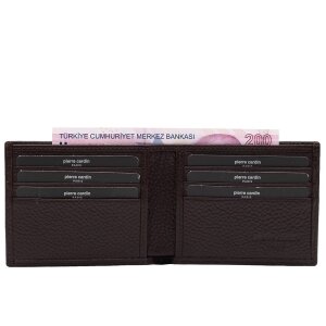 Pierre Cardin Kahve Floater Deri Erkek Cüzdanı 3664SI2 - Pierre Cardin (1)