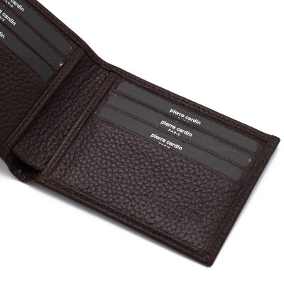 Pierre Cardin Kahve Floater Deri Erkek Cüzdanı 3664SI2 - 4