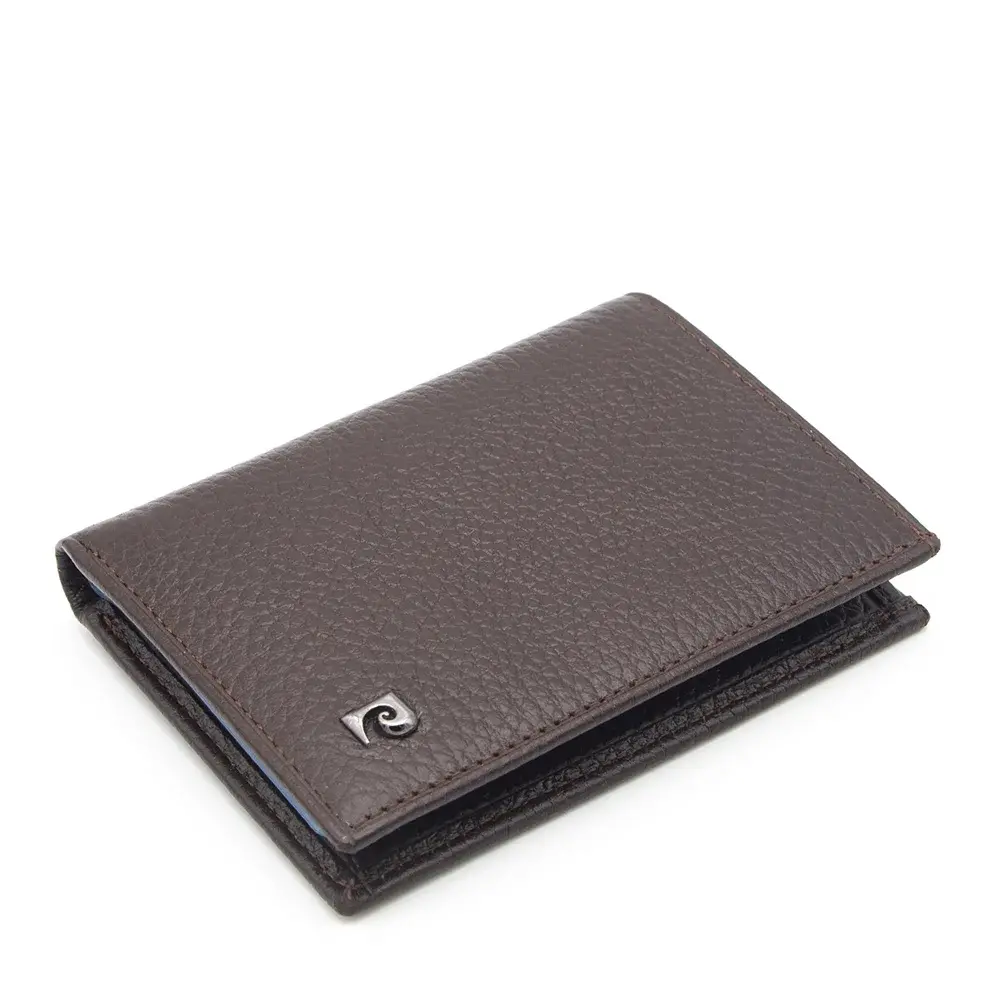 Pierre Cardin Kahve Floater Deri Kredi Kartlık 032A42