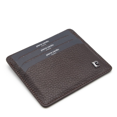 Pierre Cardin Kahve Floater Unisex Deri Kartlık 046A42 - 1