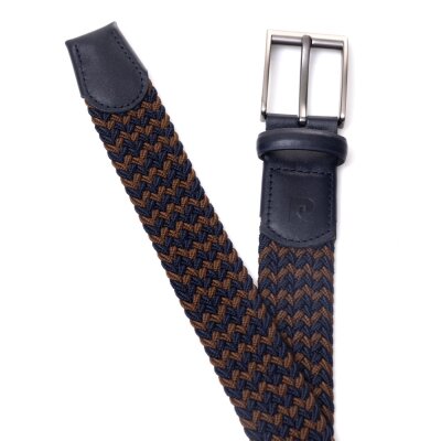 Pierre Cardin Kahve-Lacivert Örgü Erkek Kemer PC-174K7L - 3