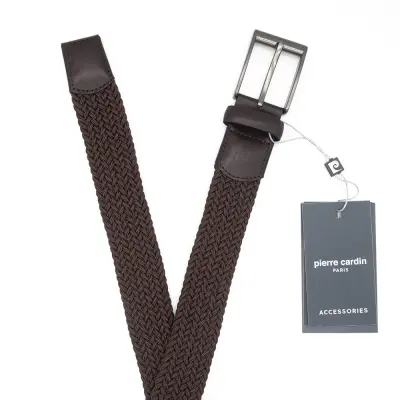 Pierre Cardin Kahve Örgü Erkek Kemer PC-ÖRGÜKD6 - 4