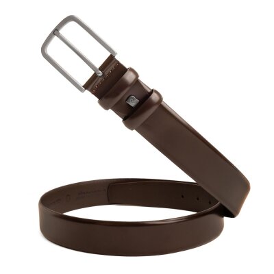 Pierre Cardin Kahve Rugan Deri Erkek Kemer PC100R8K - 2