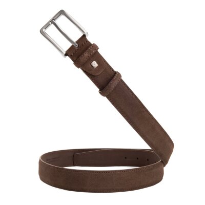 Pierre Cardin Kahve Suet Deri Erkek Kemer PC-1009KS3 - 2