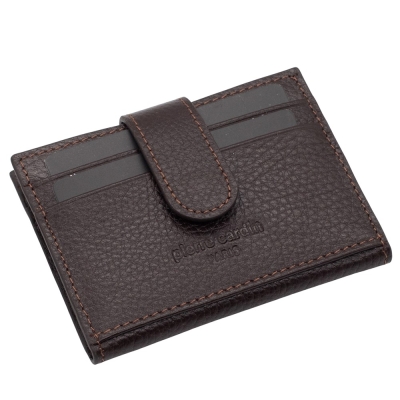 Pierre Cardin Kahve Unisex Deri Kartlık 0107K6C - 3