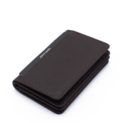 Pierre Cardin Kahve Unisex Deri Kartlık 0188K6C - 3