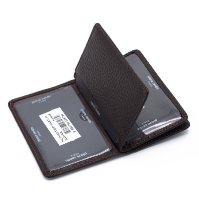 Pierre Cardin Kahve Unisex Deri Kartlık 0188K6C - 4