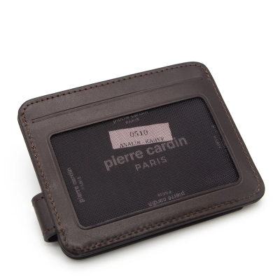 Pierre Cardin Kahve Unisex Deri Kartlık 0510 - 3