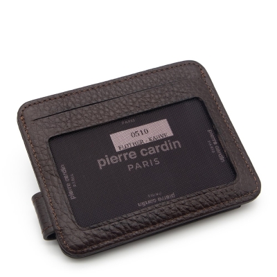 Pierre Cardin Kahve Unisex Deri Kartlık 0510A42 - 3