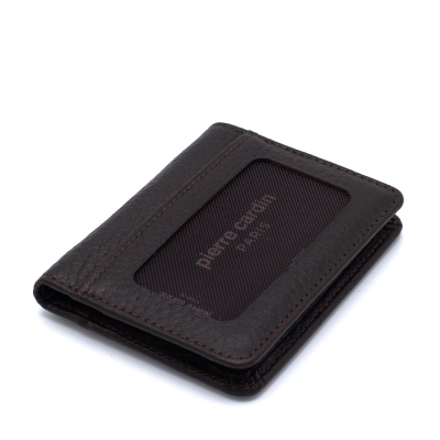 Pierre Cardin Kahve Unisex Deri Kartlık 1252K6C - 1