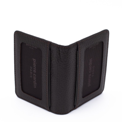 Pierre Cardin Kahve Unisex Deri Kartlık 1252K6C - 5