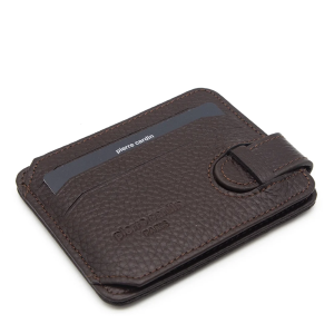 Pierre Cardin Kahve Unisex Deri Kartlık FT0510 