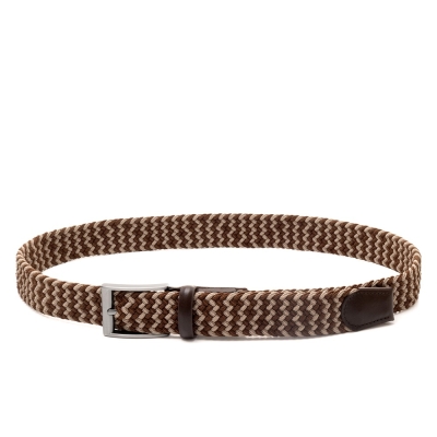 Pierre Cardin Kahve-Vizon Örgü Erkek Kemer PC-1745K3V - 4
