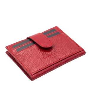 Pierre Cardin Kırmızı Unisex Deri Kartlık 0107K4F 