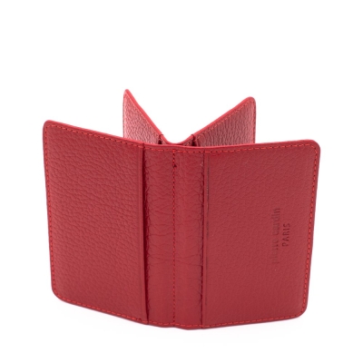 Pierre Cardin Kırmızı Unisex Deri Kartlık 0188K4F - 6