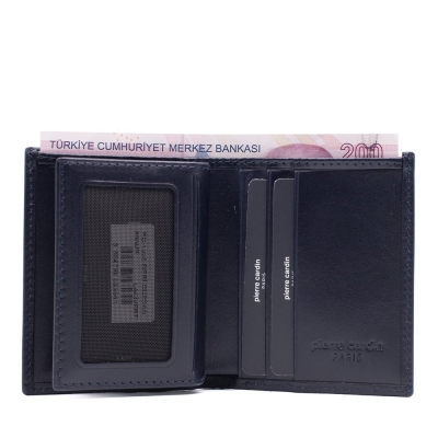Pierre Cardin Lacivert Analin Erkek Cüzdanı 1335L4Z - 3