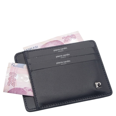 Pierre Cardin Lacivert Analin Unisex Deri Kartlık 0422O15 - 2