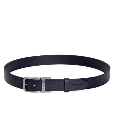 Pierre Cardin Lacivert Çift Yönlü Deri Erkek Kemer (En 4 cm) PC-4099D9I - 3