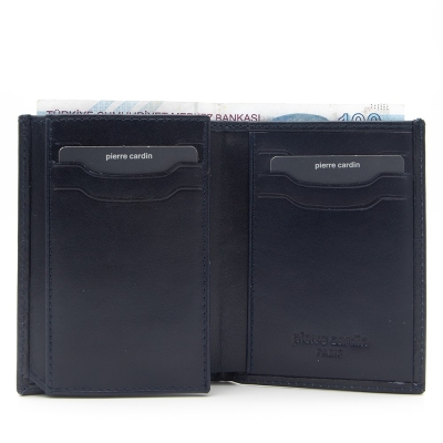 Pierre Cardin Lacivert Deri Erkek Cüzdanı 2734O15 - 2